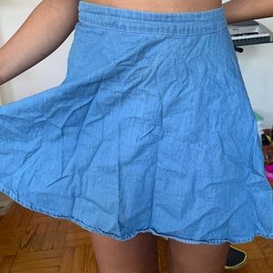 Abercrombie Women’s Denim Circle Skirt Size Small